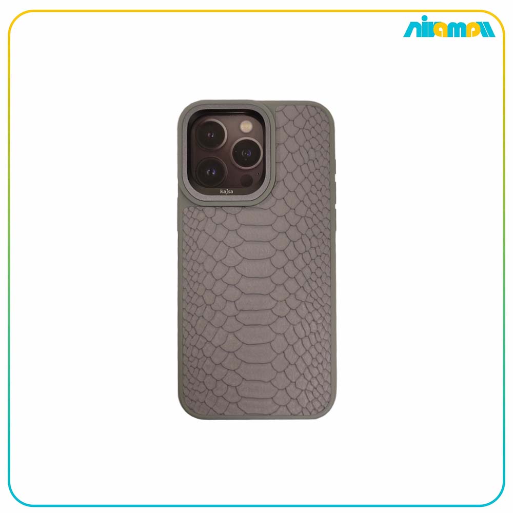 کاور kajsa مدل glamorus colletion snake pattern مناسب گوشی iphone 15 promax
