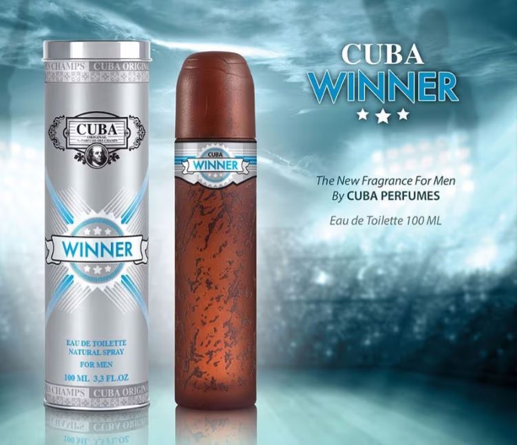عطر کوبا وینر Cuba winner | عطر اصلی 8 ساعته + قیمت مناسب 100 ml عمده و تک