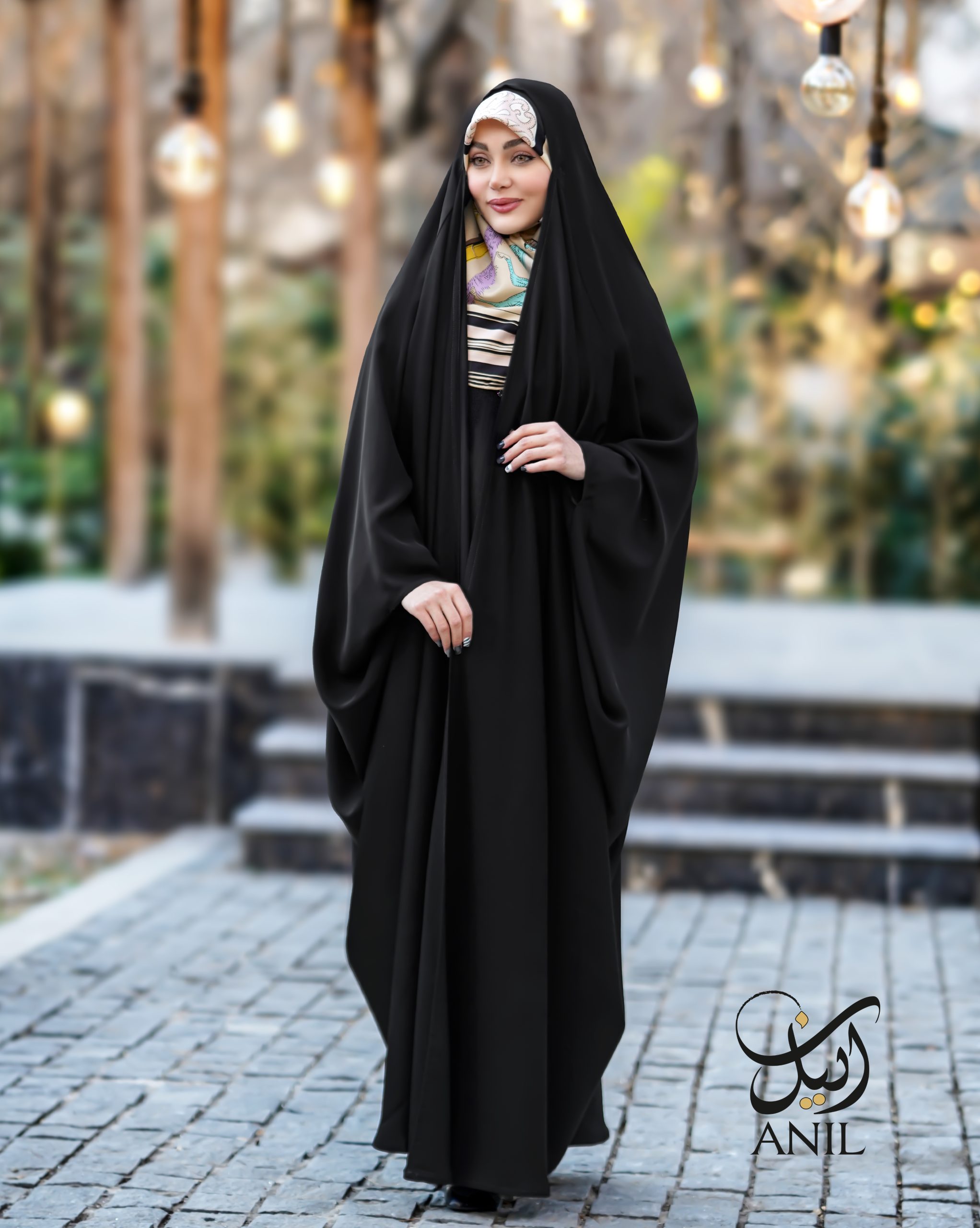 چادر عربی اصیل ساده