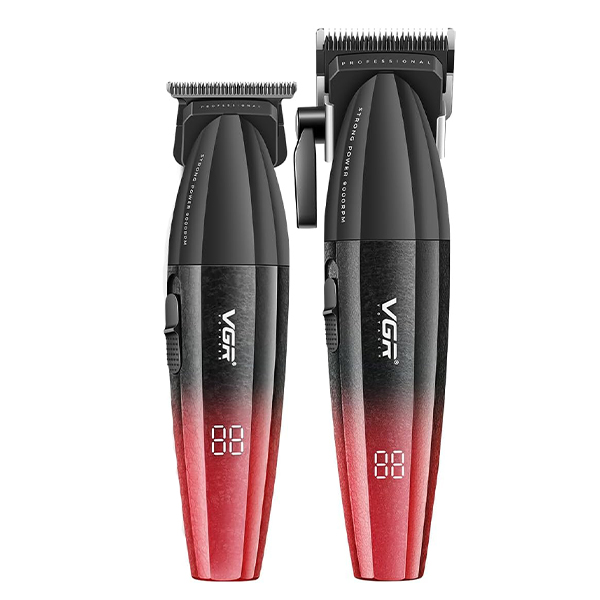 ست ماشین اصلاح موی سر و صورت وی جی آر مدل V-640 بسته 2 عددی