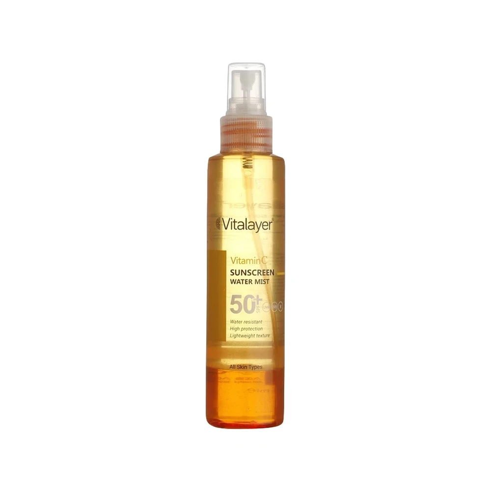 اسپری ضد آفتاب بی رنگ SPF50 ویتالیر