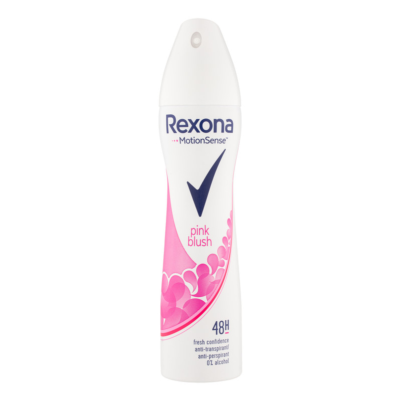 اسپری ضدتعریق رکسونا پینک بلاش Rexona Pink Blush حجم 200 میل ماندگاری 48 ساعته