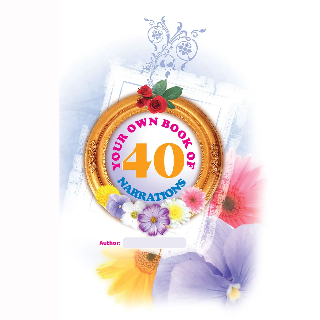 کتاب BOOK YOUROWN BOOK OF 40 NARRATIONS