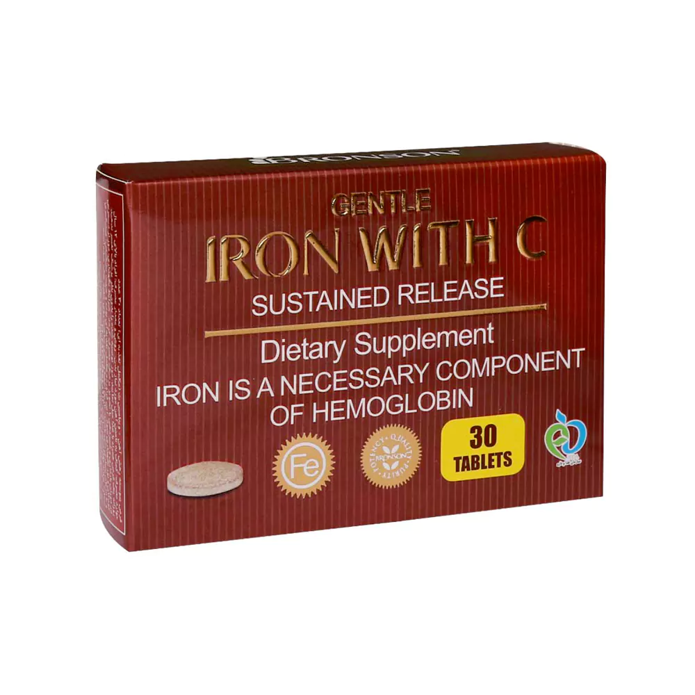 قرص iron with c جنتل