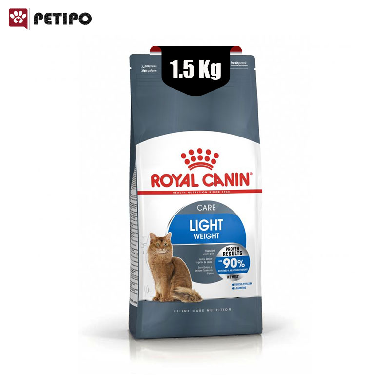 غذای خشک گربه لایت ویت رویال کنین(Royal Canin Light Weight Care) وزن 1.5 کیلوگرم