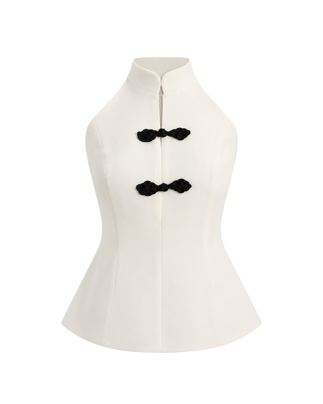 تاپ هالتر ماندارین | NISHA Halter Mandarin Top