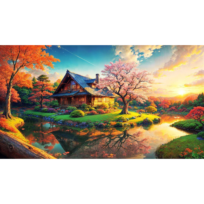 تابلو نقاشی الماسی بزرگسال کد 1261