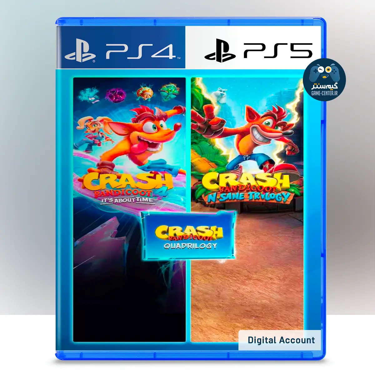 اکانت قانونی Crash Bandicoot : Quadrilogy Bundle