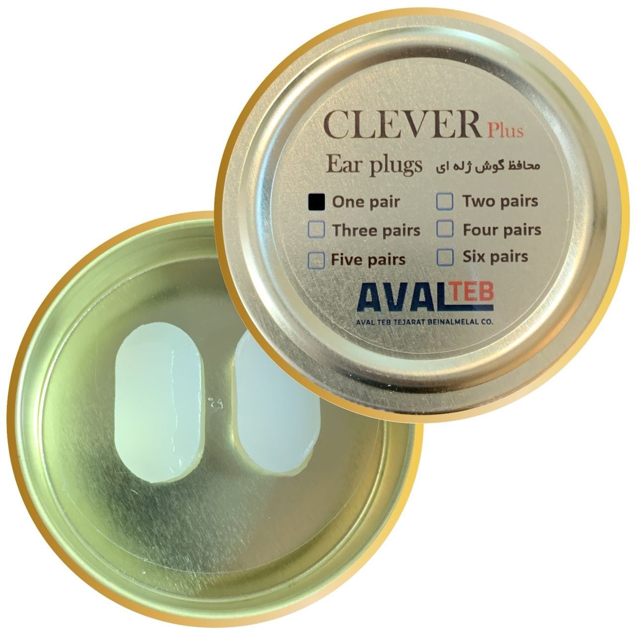 محافظ گوش ژله ای یک جفت CLEVER plus