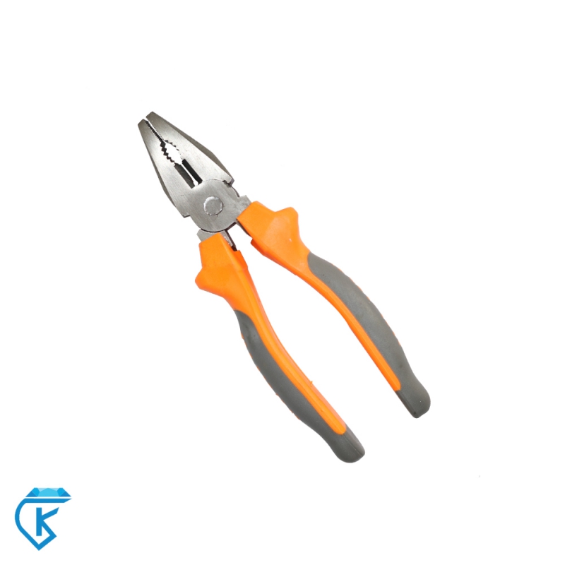انبردست دسته نارنجی طوسی 6 اینچ (15 سانت) XINMIN TOOLS