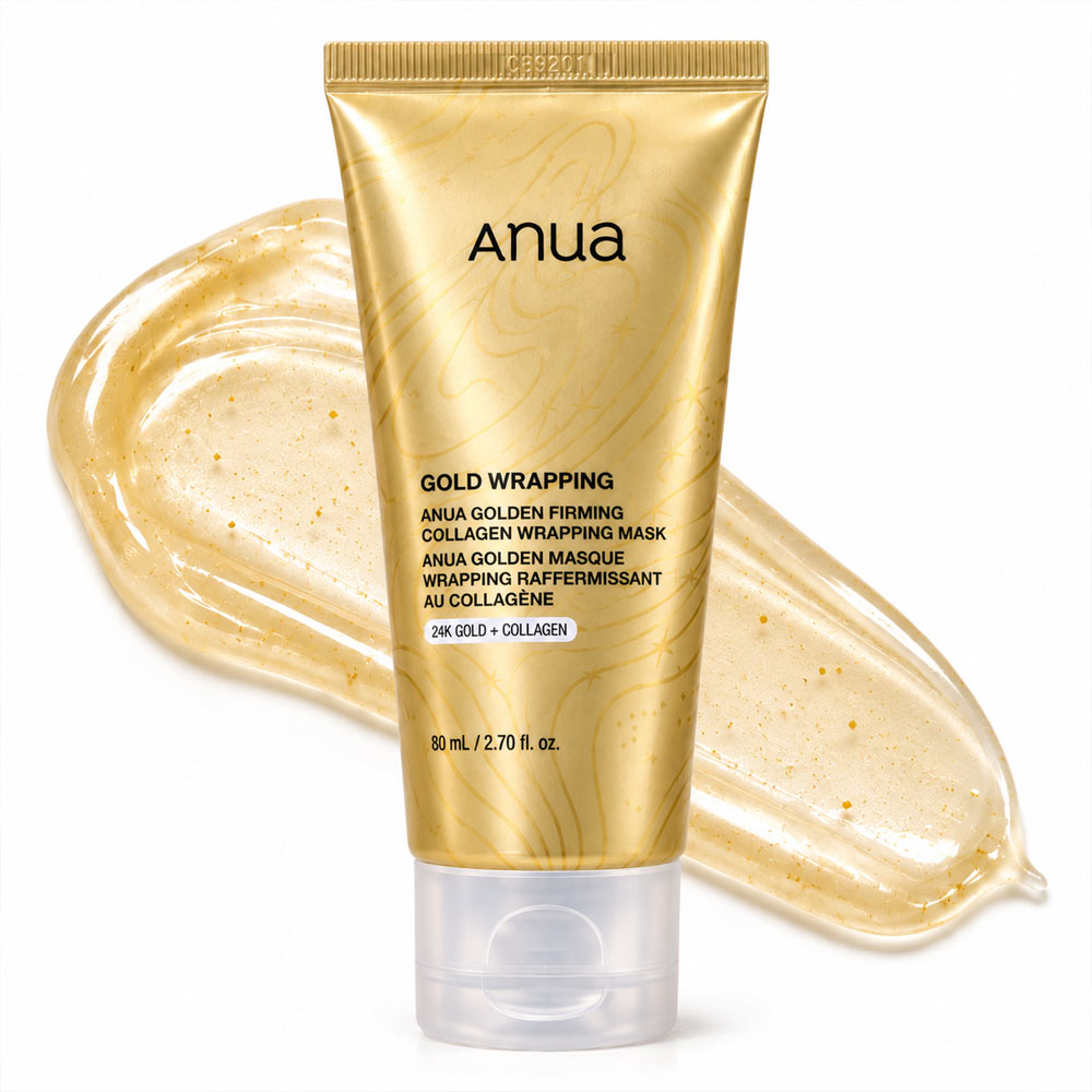 ماسک ژلی لیفتینگ و استحکام بخش طلا و کلاژن آنوا / Anua