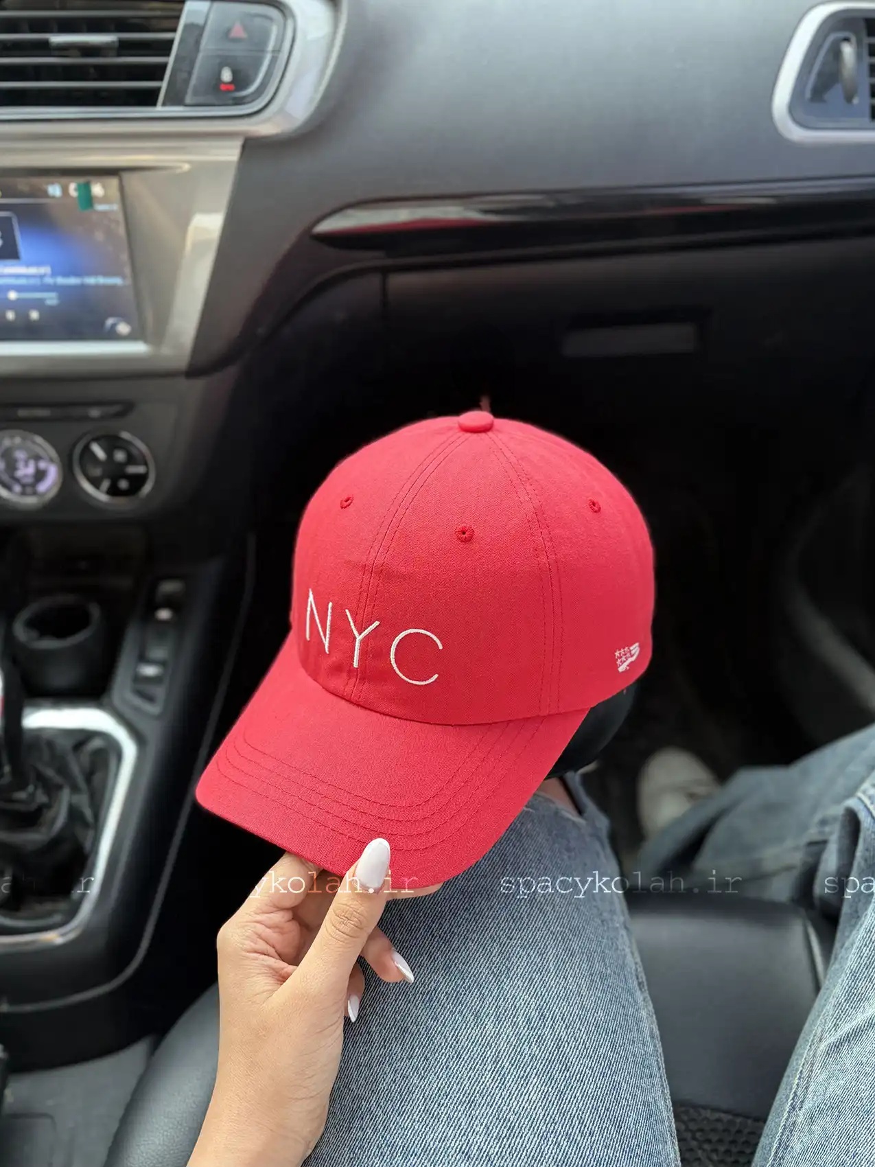 کلاه بیسبالی قرمز NYC