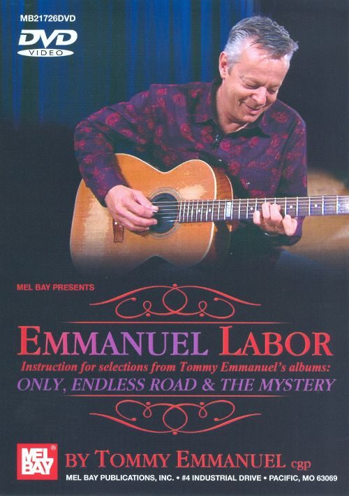 Tommy Emmanuel آموزش تصویری گیتار آکوستیک سبک فینگر پیکینگ