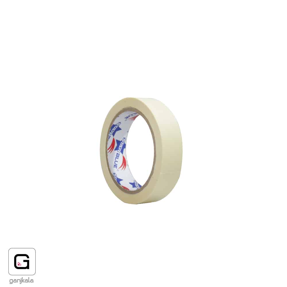 نوار چسب کاغذی 2.5 سانت 25 یارد (22.5 متر) استار بلو