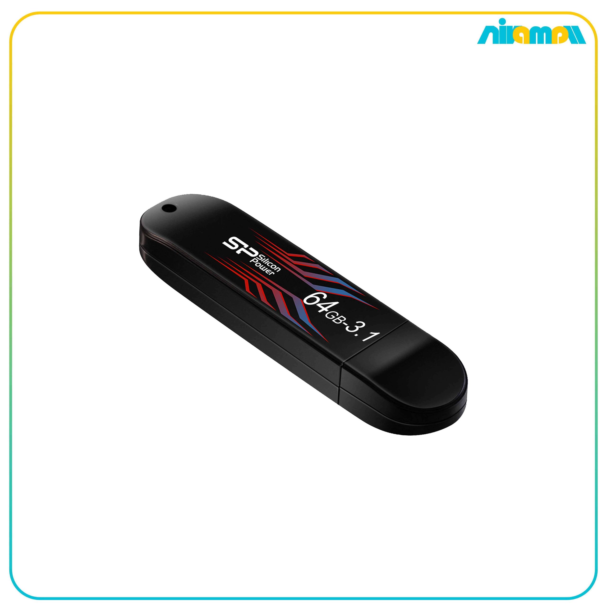 فلش سیلیکون پاور مدل SP USB3 Blaze B10 ظرفیت 64 گیگابایت