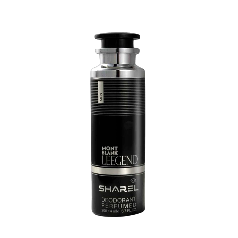 اسپری بدن مردانه شارل مدل Mont Blanc Legend حجم 200 میلی لیتر