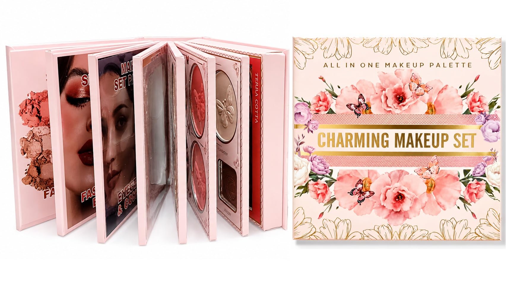 پالت آرایشی همه‌کاره Charming (پک کامل میکاپ)