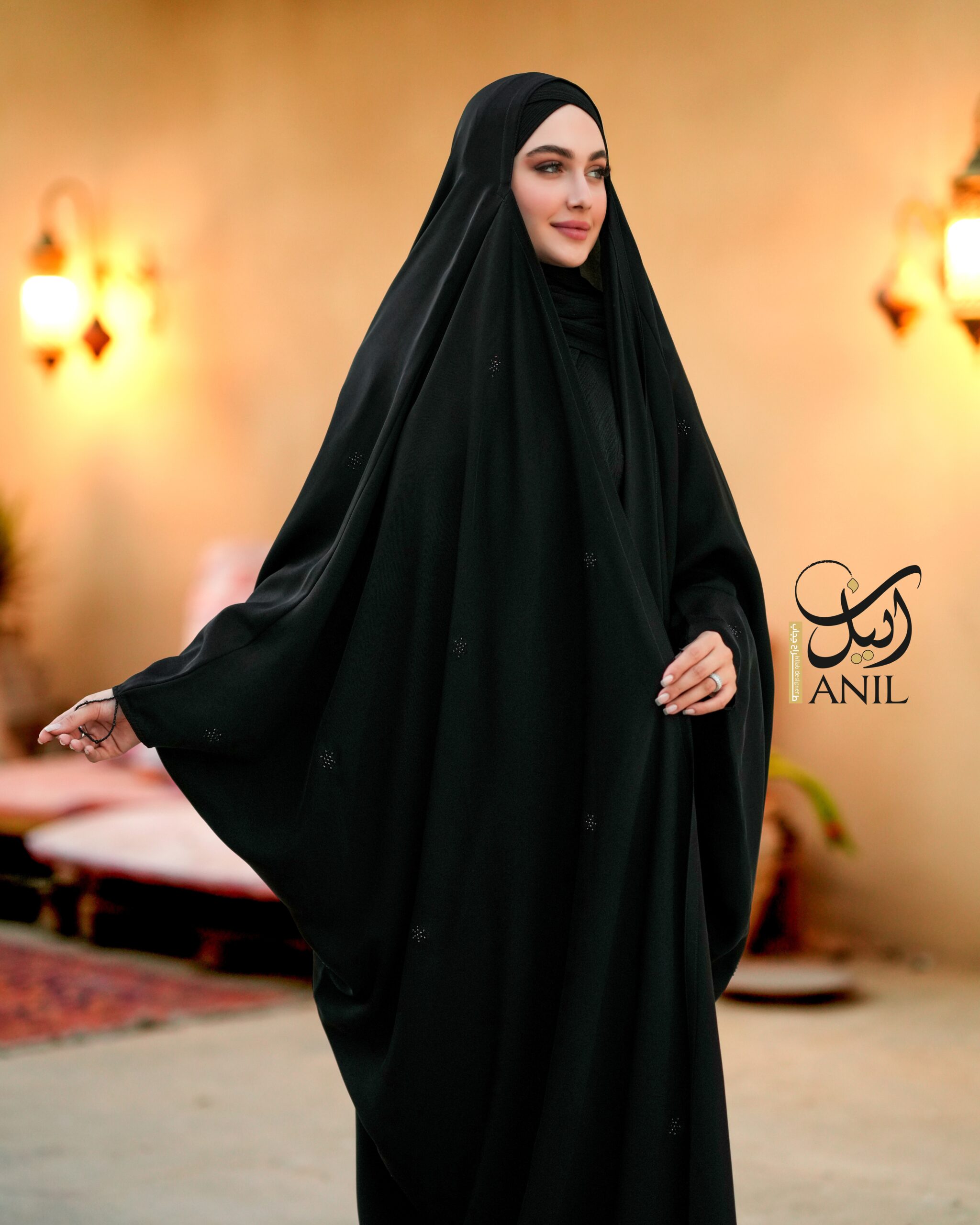 چادر نگین دار برفی