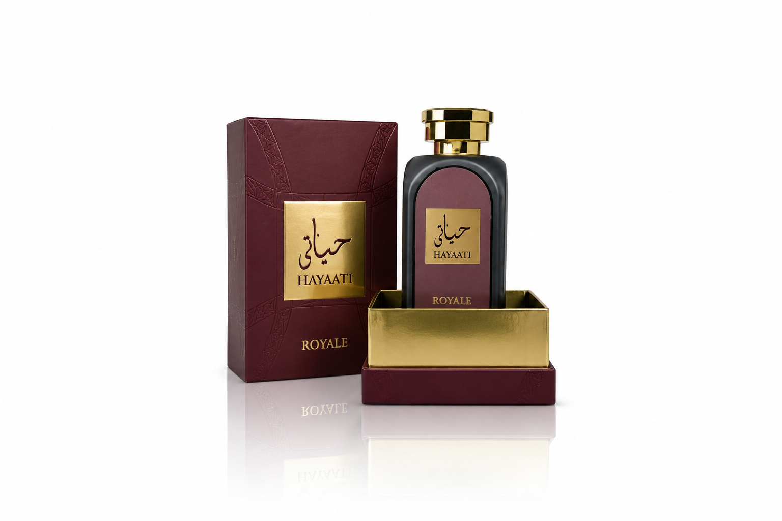 عطر ادکلن حیاتی رویال فراگرنس ورد رایحه موصوف عربی حجم 100میل HAYAATI ROYALE