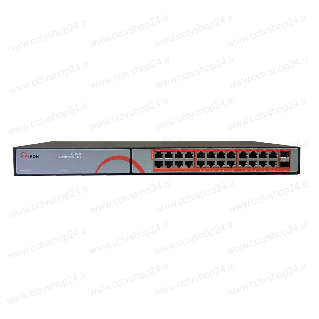 سوییچ شبکه مکسرون مدل MSW-3224GP-300I