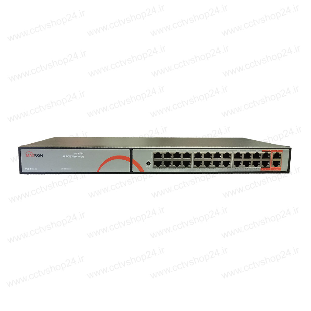 سوییچ شبکه مکسرون MSW-3024GFP-2GL-300I
