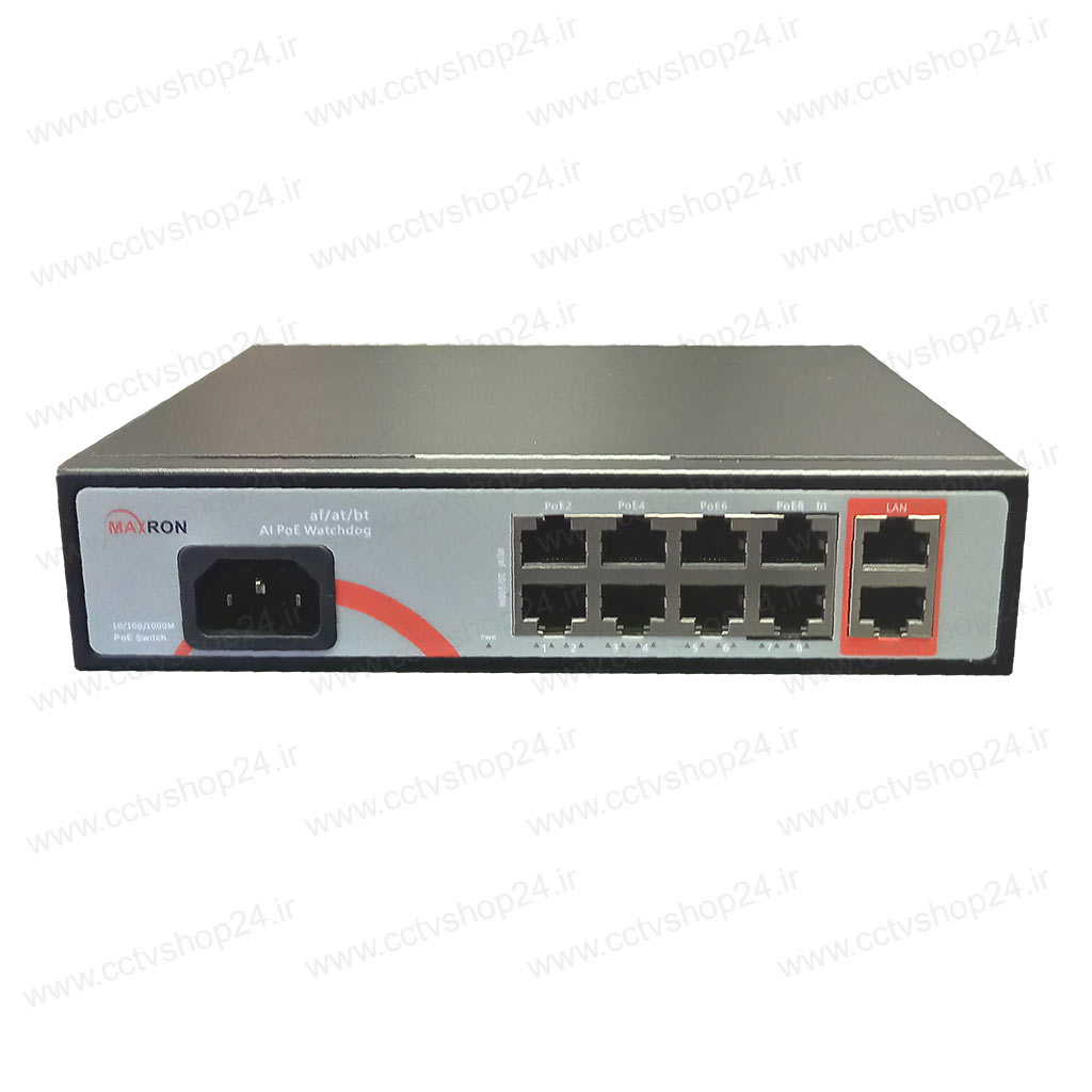 سوییچ شبکه مکسرون MSW-3008FP-2GL-120I