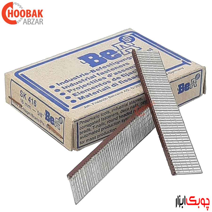 میخ تیپو 16 گالوانیزه BeA (گیج 16)