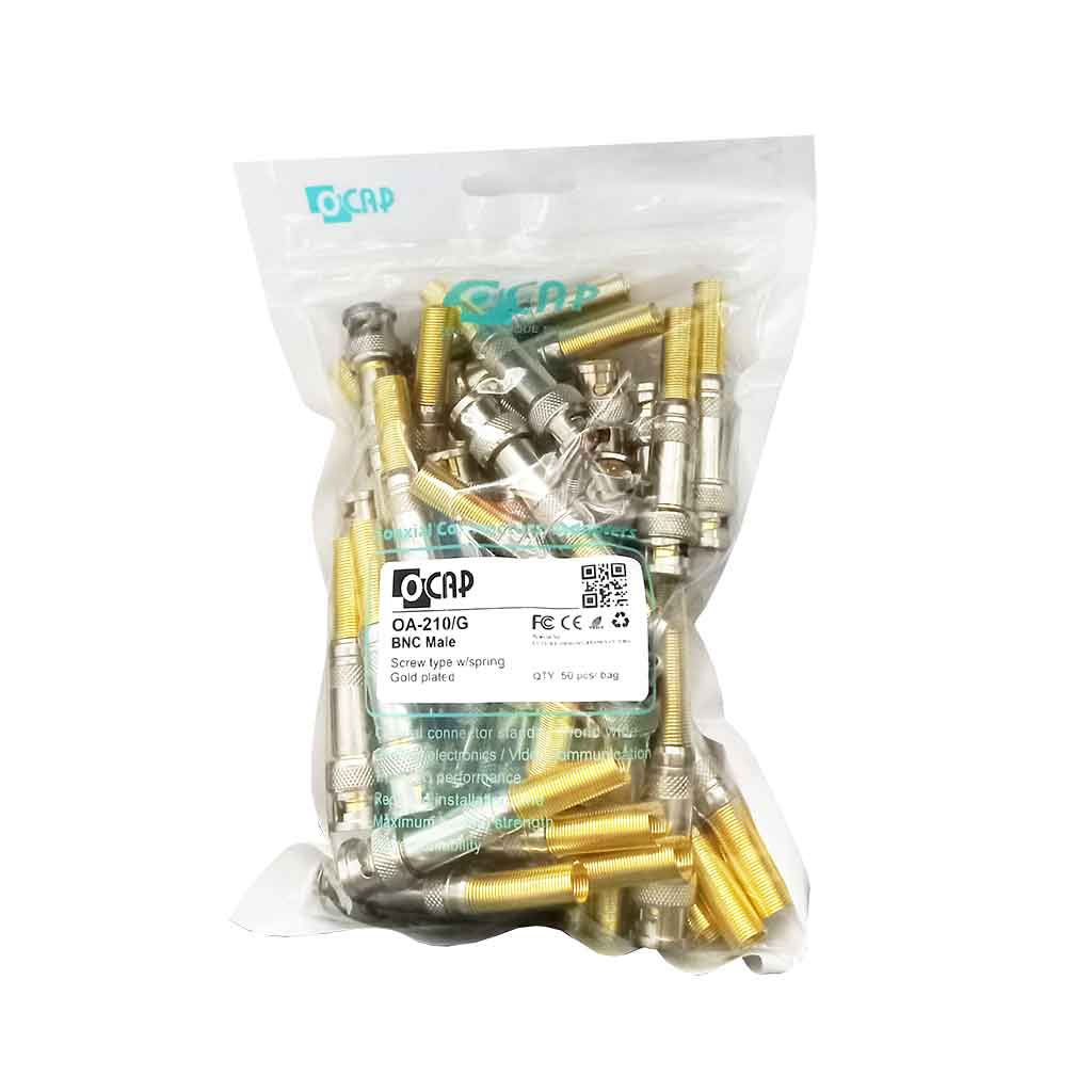 فیش BNC پیچی اکپ OA-210/G