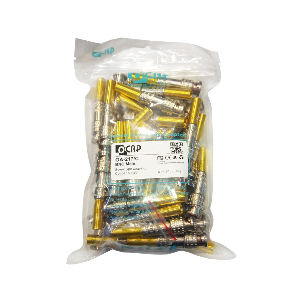 فیش BNC پیچی اکپ OA-217/C
