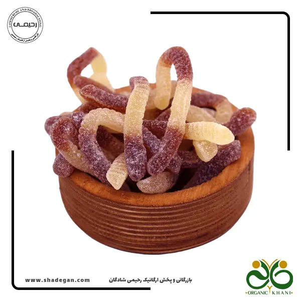 پاستیل ببتو مدل کرم شکری | BEBETO Worm sugar