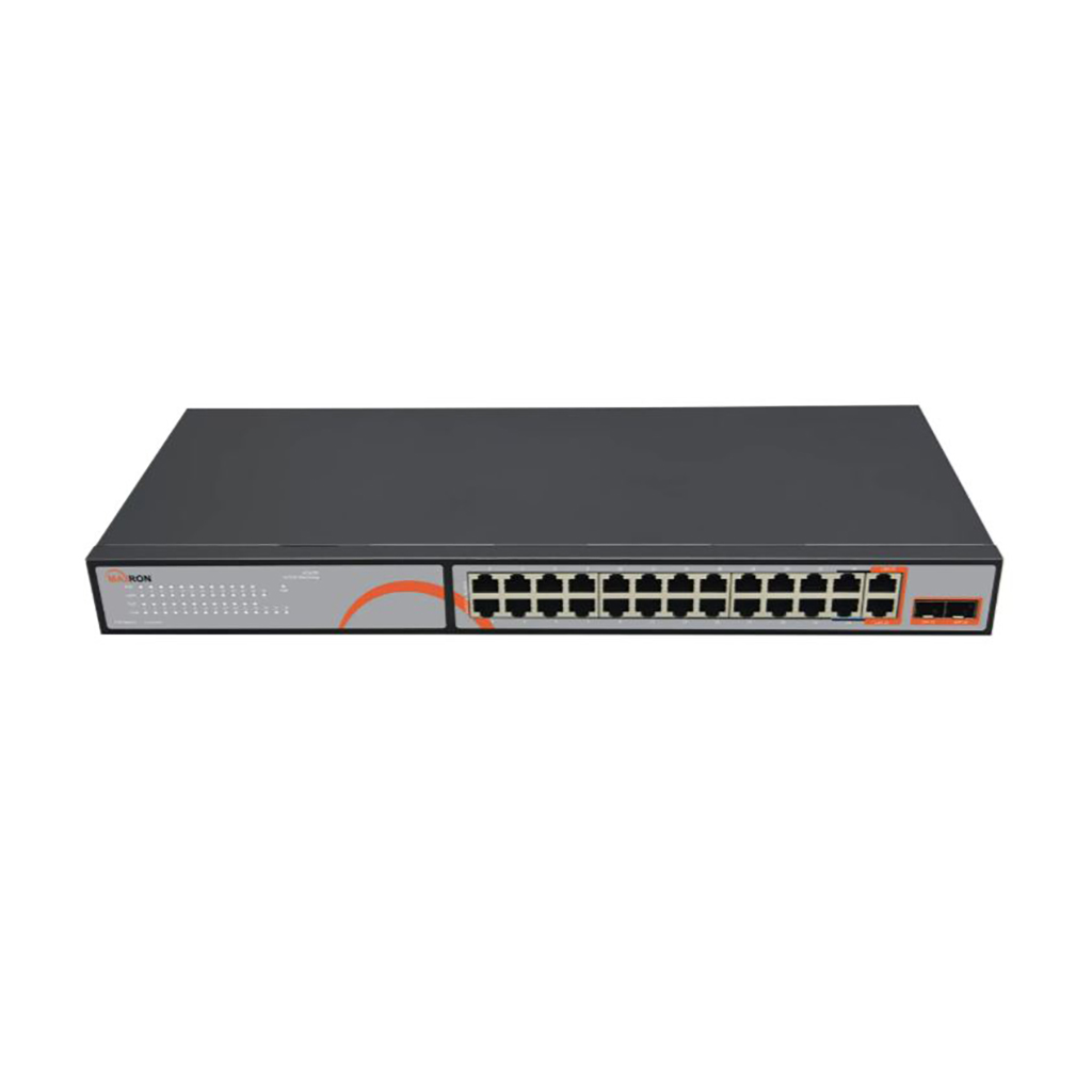 سوییچ شبکه مکسرون مدل MSW-3224GP-2GL-300I