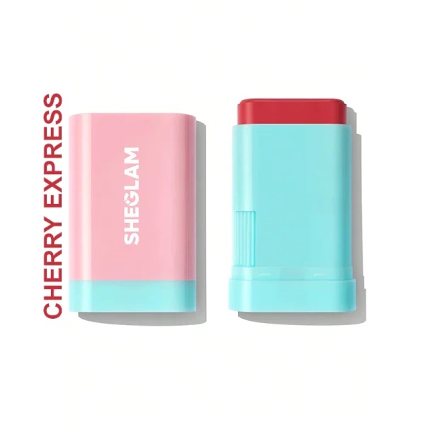 رژگونه استیکی شیگلم مدل GLASS GLOW رنگ CHERRY EXPRESS
