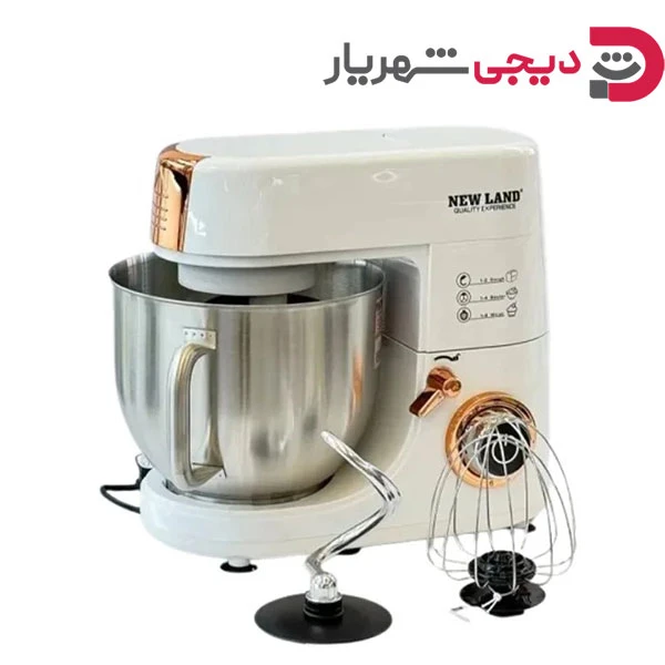 همزن صنعتی 7L .1500W نیولند NL-2448WH