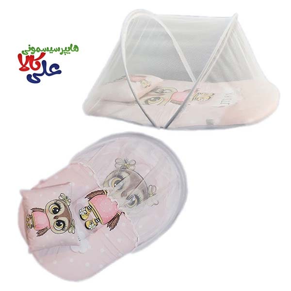 پشه بند تشک مخمل طرح جغد کد 2 تیک مک