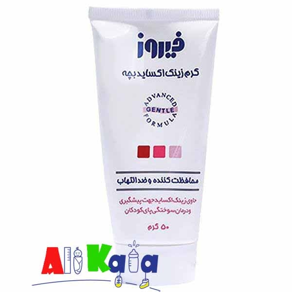 کرم زینک اکساید فیروز محافظت کننده و ضد التهاب
