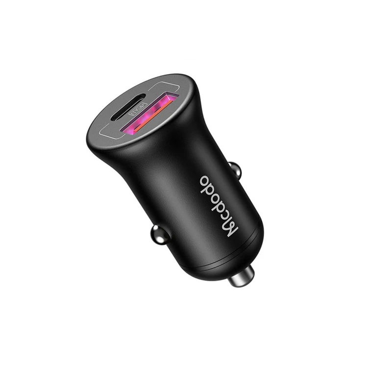 شارژر فندکی مک دودو مدل CC-2680 توان ۴۵ وات دو پورت