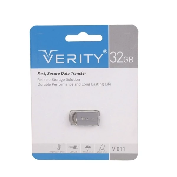 فلش مموری وریتی Verity V811 ظرفیت 32 گیگابایت USB3.0 با گارانتی