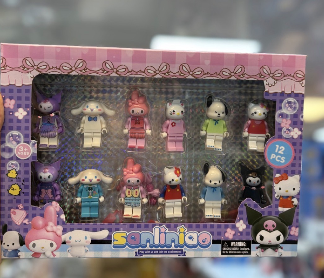 مجموعه آدمک لگوی هلو کیتی کرومی ملودی 12 عددی
