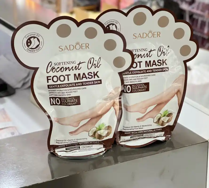 ماسک پا جورابی نارگیل سادور SADOER