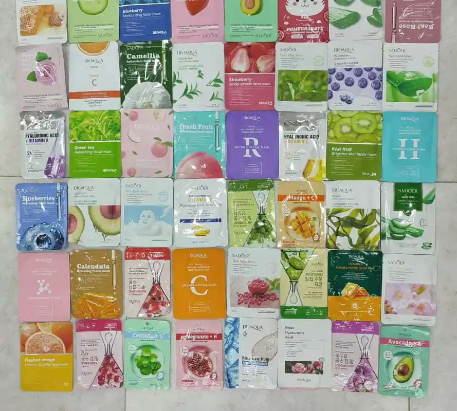 ماسک ورقه ای میکس با رایحه مختلف