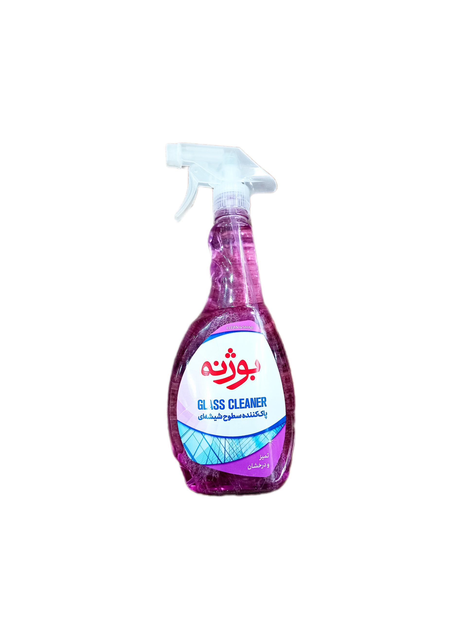 مایع شیشه پاک کن صورتی بوژنه