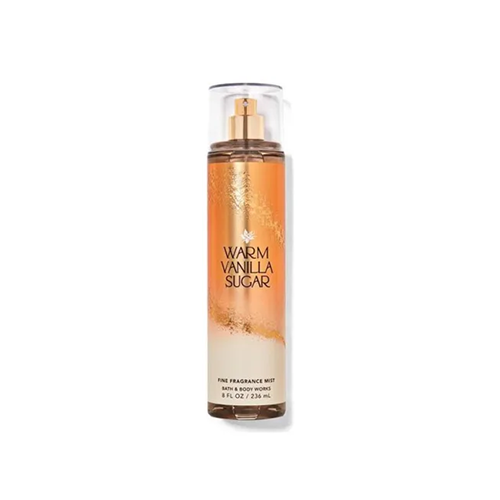 بادی اسپلش رایحه WARM VANILLA SUGAR برند BATH AND BODY WORKS 236 میلی لیتر
