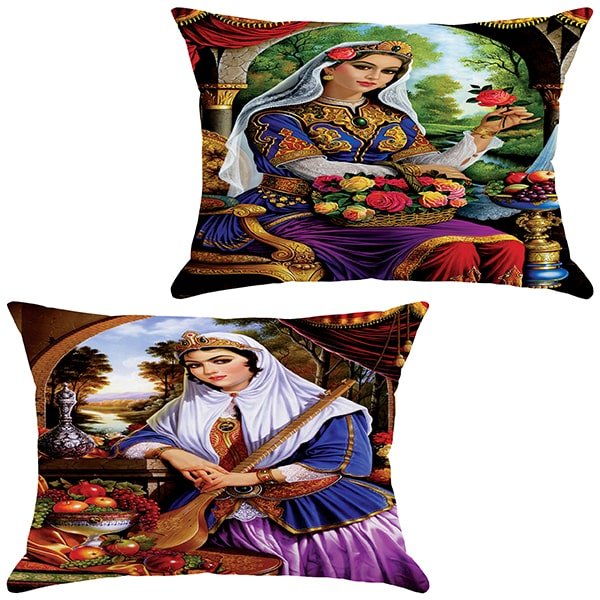 ست کاورکوسن مستطیل رنس مدل C22-10327 &10328