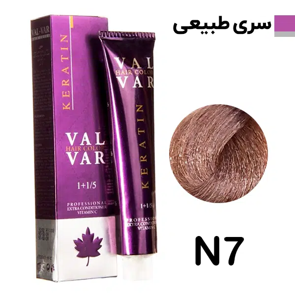 رنگ مو وال وار بلوند روشن سری طبیعی شماره N7