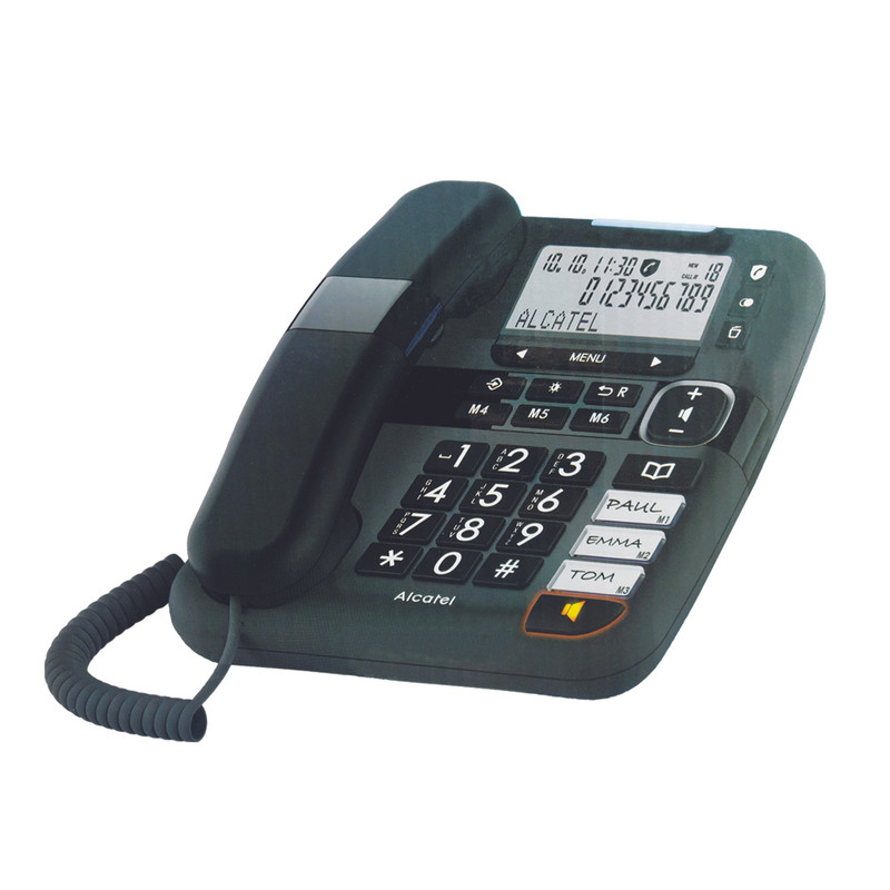 تلفن آلکاتل مدل TMAX 70 - مشکی
