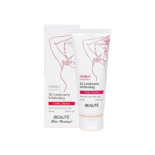 کرم روشن کننده بخش های تیرگی بدن حاوی melasma-x برند BEAUTE بیوت 100 میلی لیتر