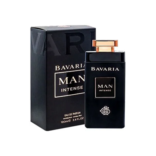 عطر مردانه رایحه بولگاری بلک مدل BAVARIA برند الحمبرا 100 میلی لیتر