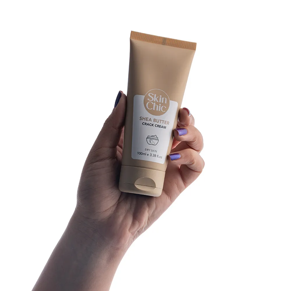 کرم ترک پوست اسکین شیک مدل shea butter حجم 100 میلی لیتر