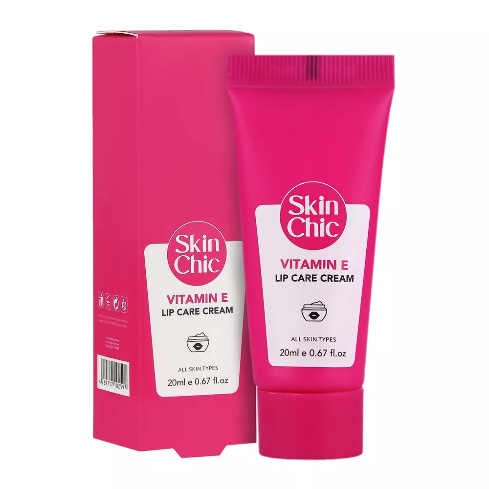 کرم مرطوب کننده و محافظت کننده لب SPF15 ویتامین E اسکین شیک