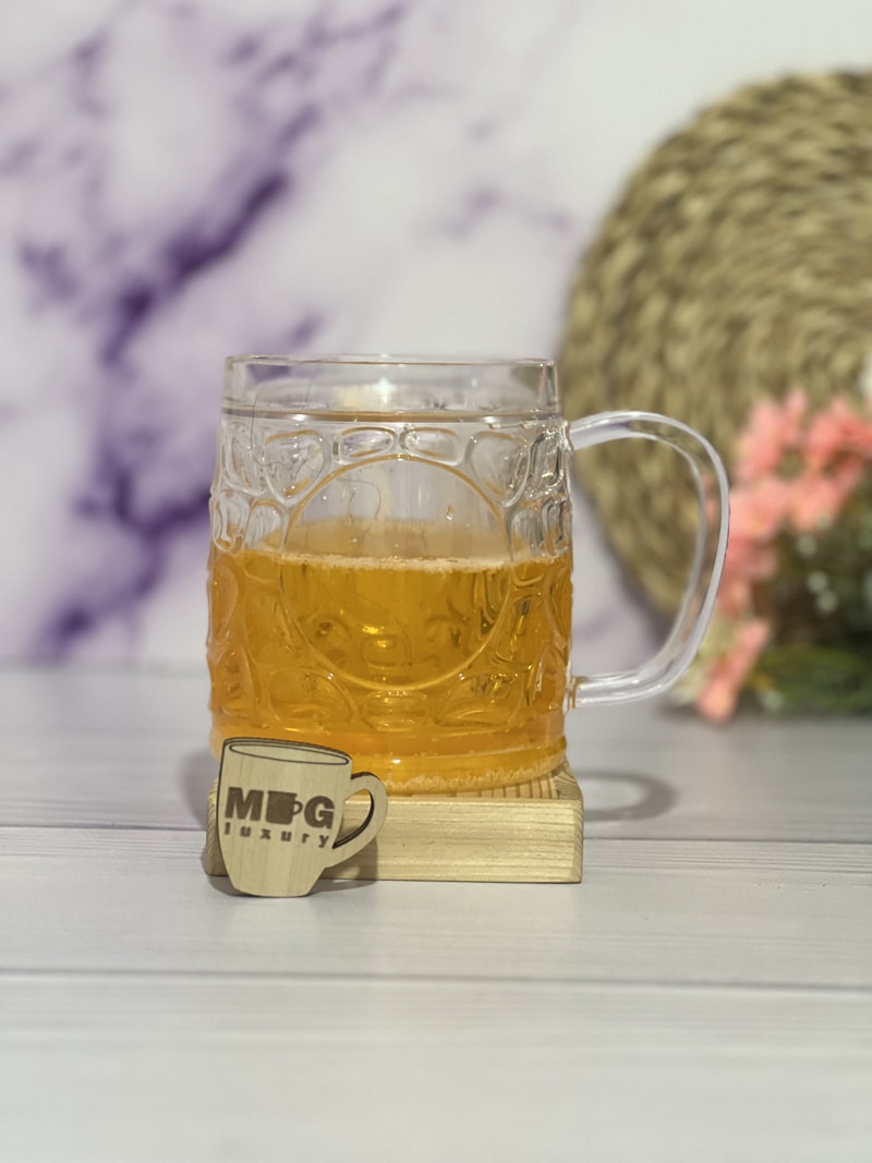 لیوان آبجوخوری دوجداره بدون طرح
